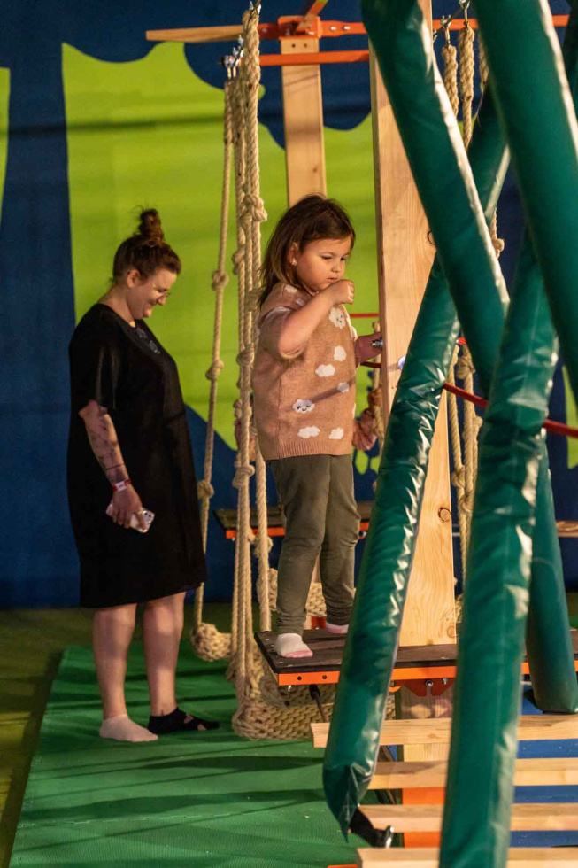 Hochseilgarten Kinder Rennaz Waadt