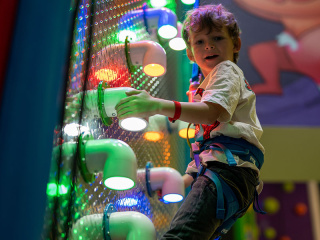 Climbing wall children Rennaz Vaud