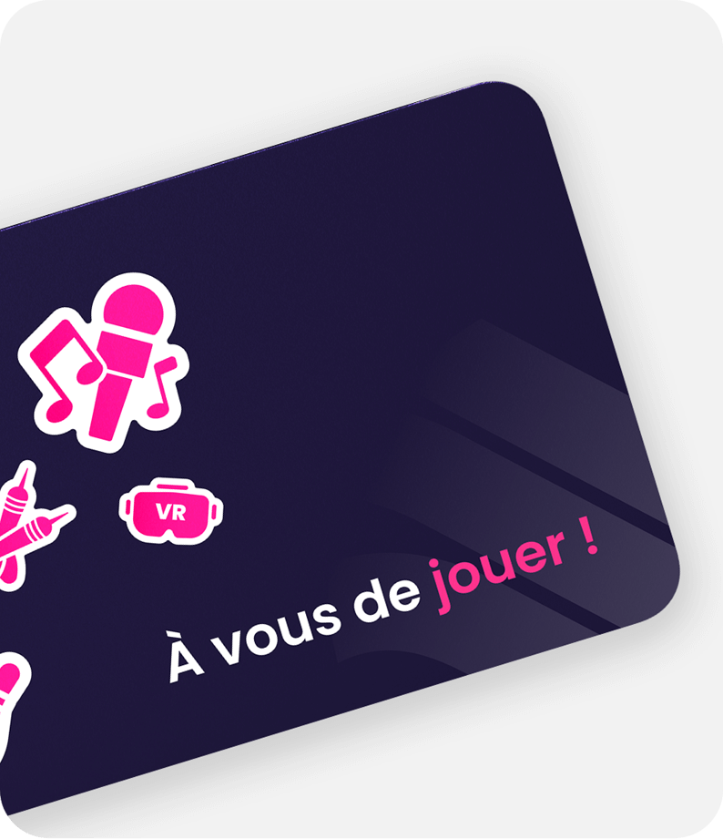 Carte cadeau Activités Bulle